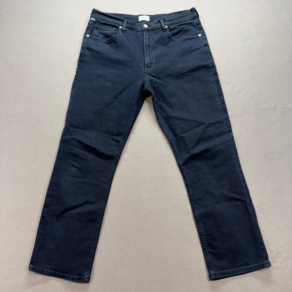 Citizens of Humanity Jolene Jeans Womens 30 Blue High Rise Straight Leg 2027-372